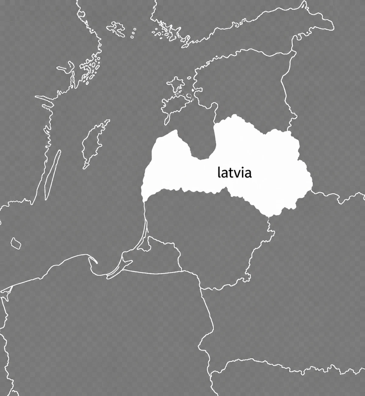 study abroad lithuania map